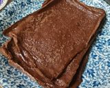 チョコレートクレープケーキ作り方5写真