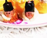 ひな祭り♡竹輪と魚ニソで！雛人形♡作り方17写真