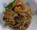 ごぼうとこんにゃくのきんぴら♪作り方4写真