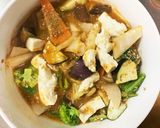 肉無豆腐きな粉爽やかごまプルコギ味野菜炒作り方15写真