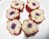 お弁当おかず　カニカマフラワー♪作り方5写真