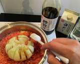 新玉ねぎ丸ごと和風炊き込みご飯作り方2写真