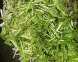 水菜とじゃがいもの牛肉炒め　46作り方4写真