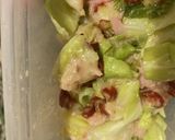 水菜とじゃがいもの牛肉炒め　46作り方9写真