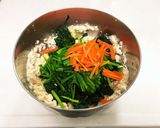 懐かしいお味✿ほうれん草の白和え✿作り方10写真