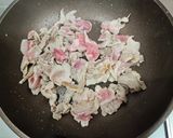味付け簡単～焼き肉のタレで豚玉丼作り方2写真
