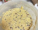 カカオニブ入りのオートミールパンケーキ作り方3写真