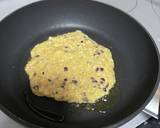 カカオニブ入りのオートミールパンケーキ作り方4写真