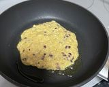 カカオニブ入りのオートミールパンケーキ作り方4写真
