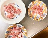 さっぱりオイきな粉味豚こま回鍋肉青椒肉絲作り方3写真