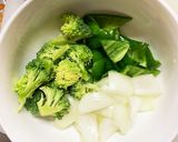 さっぱりオイきな粉味豚こま回鍋肉青椒肉絲作り方5写真