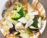 さっぱりオイきな粉味豚こま回鍋肉青椒肉絲作り方13写真