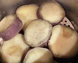 さつまいもとしめじとハムの前菜　47作り方1写真