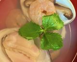 食育☆はまぐりのおすまし＊エビ椎茸作り方6写真