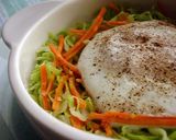 懐かしい給食の味④キャベツで★目玉蒸し★作り方5写真