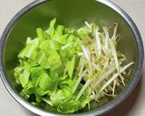 キャベツたっぷりで食べる熊本ラーメン作り方2写真