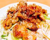 ネギまみれ！甘辛カリカリ豚のおつまみ作り方10写真
