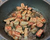 豚レバーのネギ丼作り方5写真