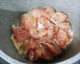 鶏むね肉のハニーマスタード焼き&野菜炒め作り方5写真