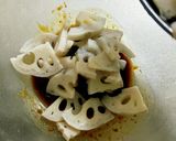 やみつきレンコンピリ辛和え作り方5写真