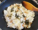 簡単!しらすと高菜のチャーハン作り方5写真