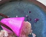超簡単！紫キャベツと大根のすし酢漬け作り方3写真