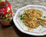 チキンラーメンで焼きラーメン作り方8写真