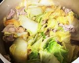 超簡単！無水＊白菜と豚肉煮作り方6写真