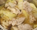 コク旨♡豚肉と白菜の豆乳味噌うどん作り方2写真