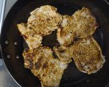 豚薄切り肉のゴマ・ケチャップ風味作り方5写真