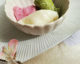 ひなまつり♪菱餅カラー♪簡単♪牛乳もち作り方2写真