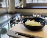 キャベツとちくわの生春巻きサラダ★こども作り方3写真
