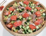 ちらし寿司 肉✕魚(若者対応)作り方7写真