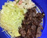 ご自宅で食堂風 焼肉定食 49作り方4写真