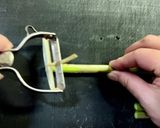 アスパラの生ハムスティックパイ作り方2写真