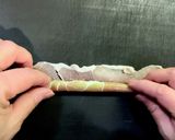アスパラの生ハムスティックパイ作り方3写真