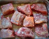 牛すね肉の赤ワイン煮込み作り方1写真