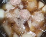 肉団子スープ煮作り方6写真