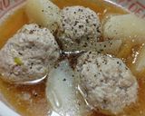 肉団子スープ煮作り方7写真