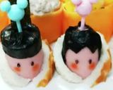 ひな祭り♡竹輪と魚ニソで！雛人形♡作り方19写真