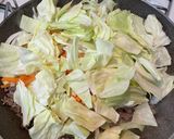 合挽肉と野菜の味噌マヨネーズ炒め作り方4写真