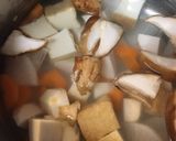 給食の「けんちん汁」♡シンプル具沢山汁物作り方3写真