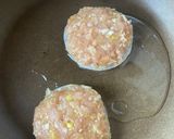 鶏と大根のハンバーグ　インゲンのあんかけ作り方3写真