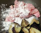 15分完成☆鶏肉&揚げなすピリ辛味噌炒め作り方1写真