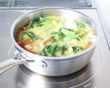 安定の味【小松菜とさつま揚げの煮浸し】作り方4写真
