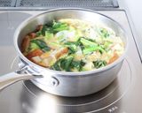安定の味【小松菜とさつま揚げの煮浸し】作り方5写真