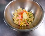 マカロニサラダ（カレー風味）作り方2写真