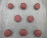 桜餅風米粉クッキー作り方5写真