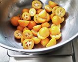 きんかんをほおばる豆乳スムージー作り方1写真