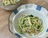 もやしと水菜のゆかり和え＊ここから栄養士作り方3写真